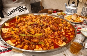 大西北大盘鸡这个爽