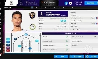 安卓手机游戏《国际篮球经理2023v1.2.7》[...