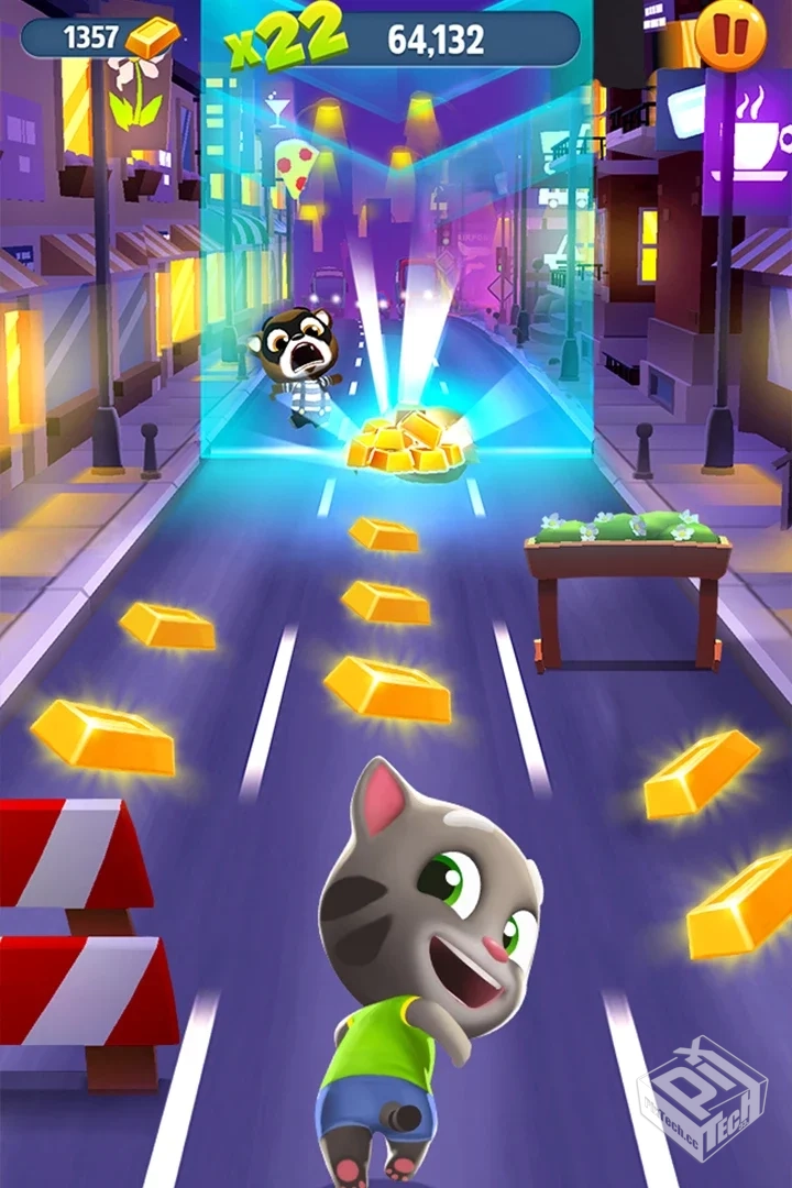 安卓手机游戏【跑酷】汤姆猫跑酷v7.5.1_内...