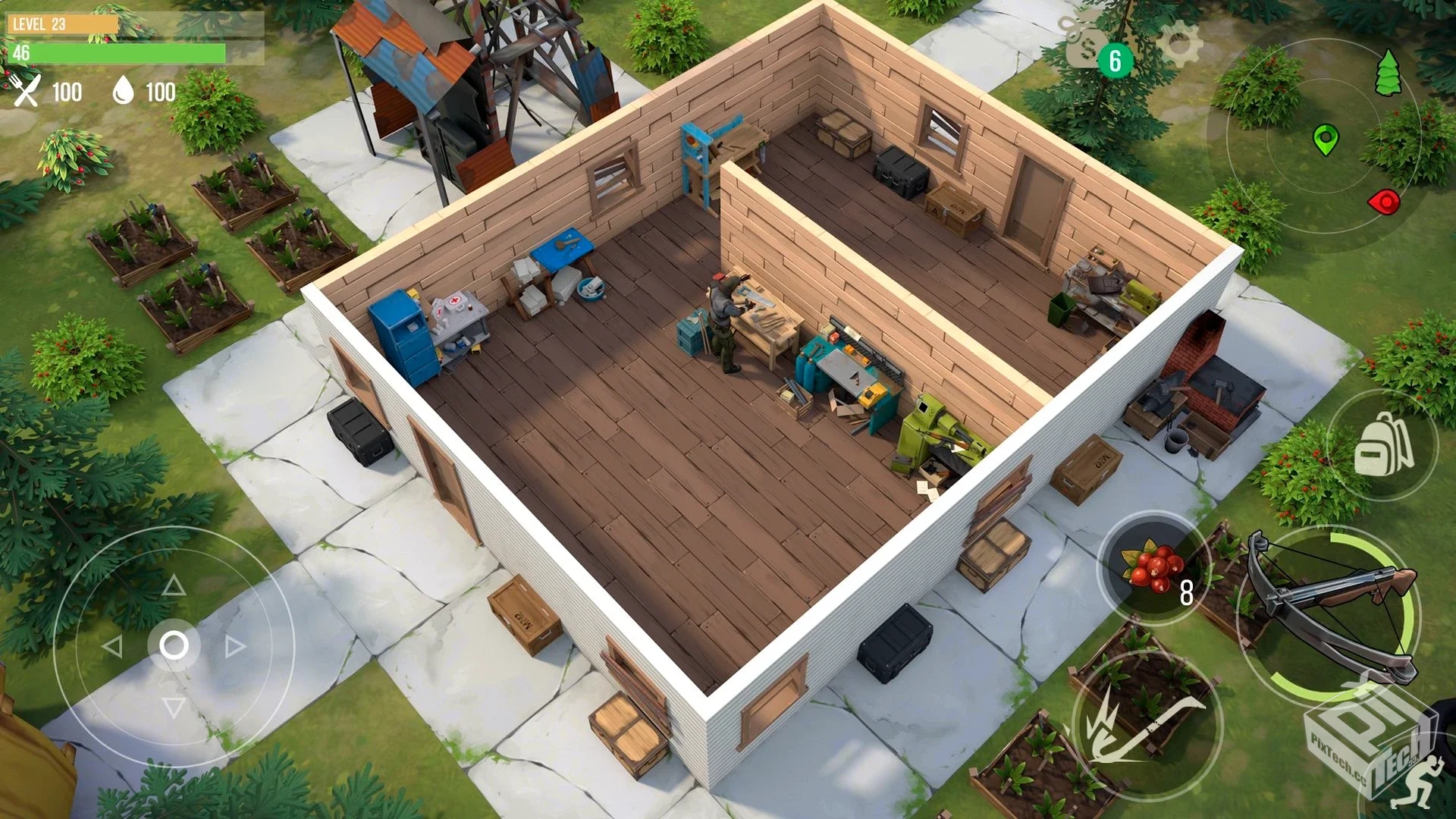 捕食日-v15.3.05 (破解人物无敌版-冒险生存...