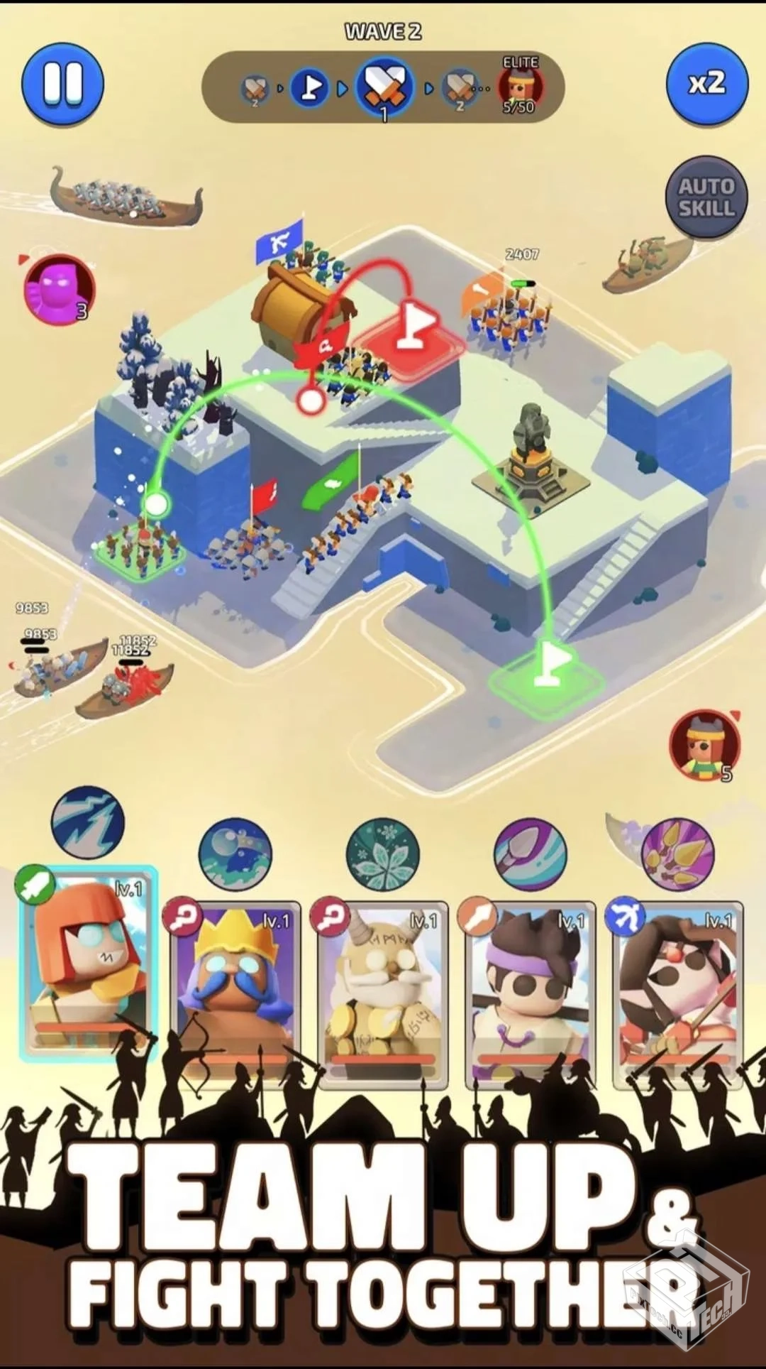 安卓手机游戏【放置】北方战争v1.0.0_内置...