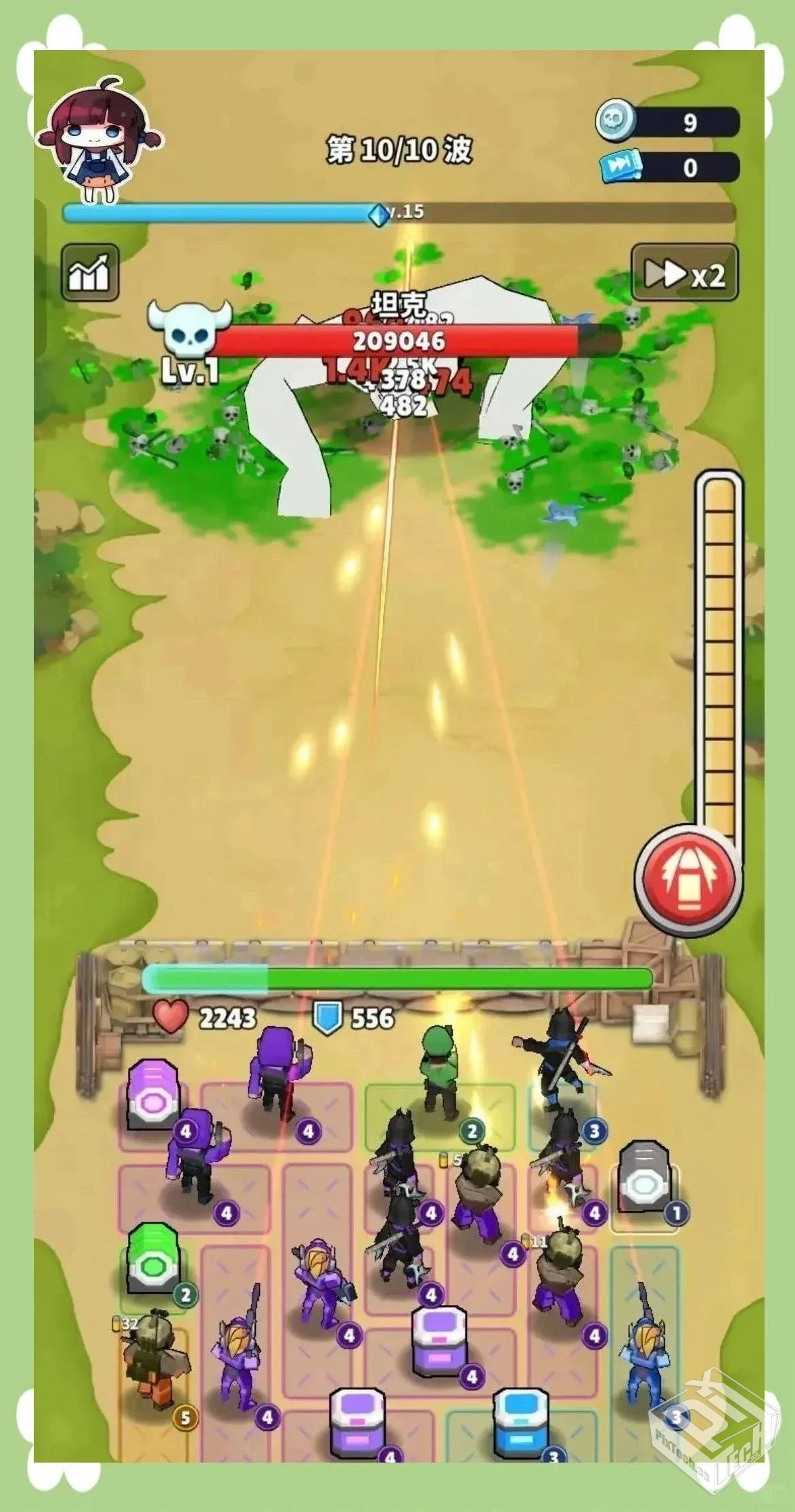 【塔防】亡灵攻城v0.18.0_内置作弊菜单【免...