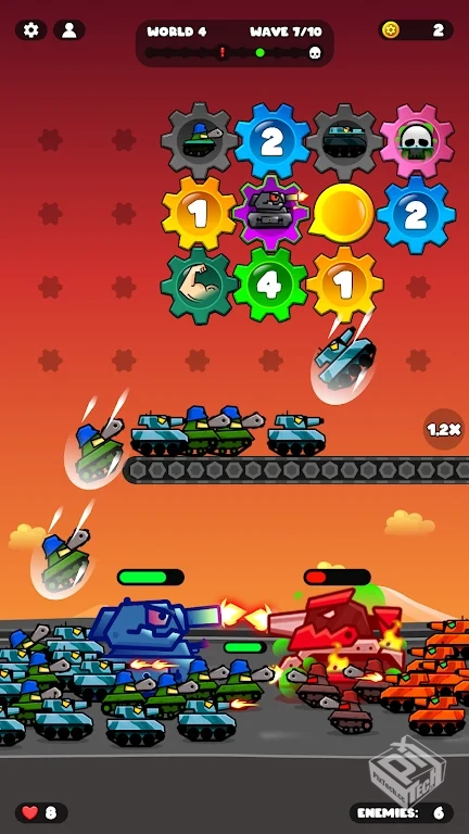 安卓手机游戏【塔防】齿轮战争v1.0.1_免广...