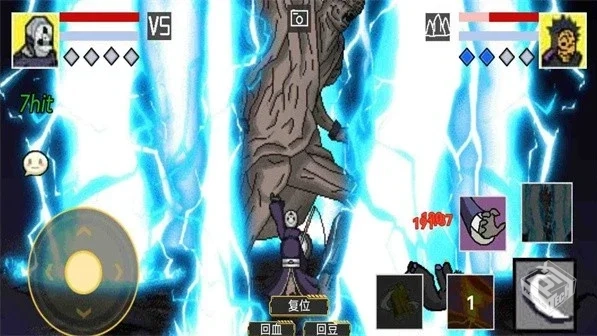 安卓手机游戏【格斗】像素火影...