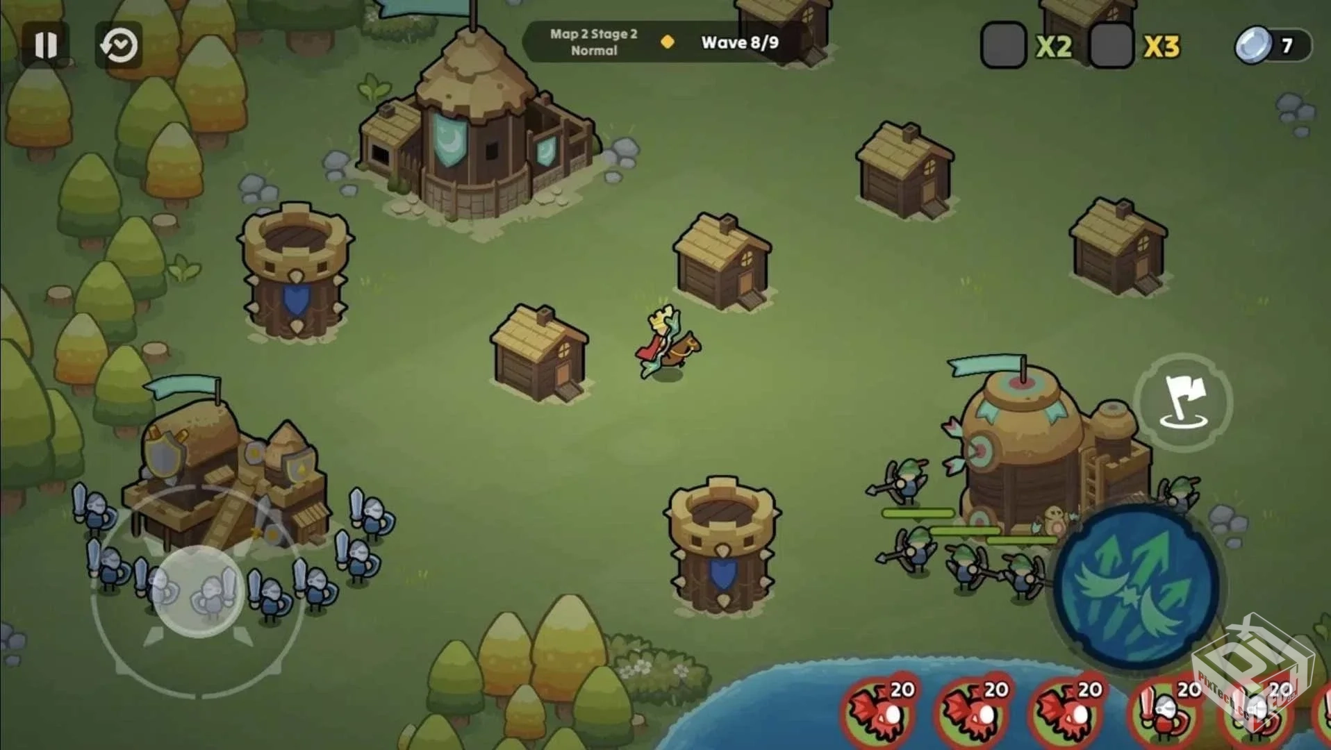 夜幕:王国边境塔防 v1.1.410 大量货币【2...