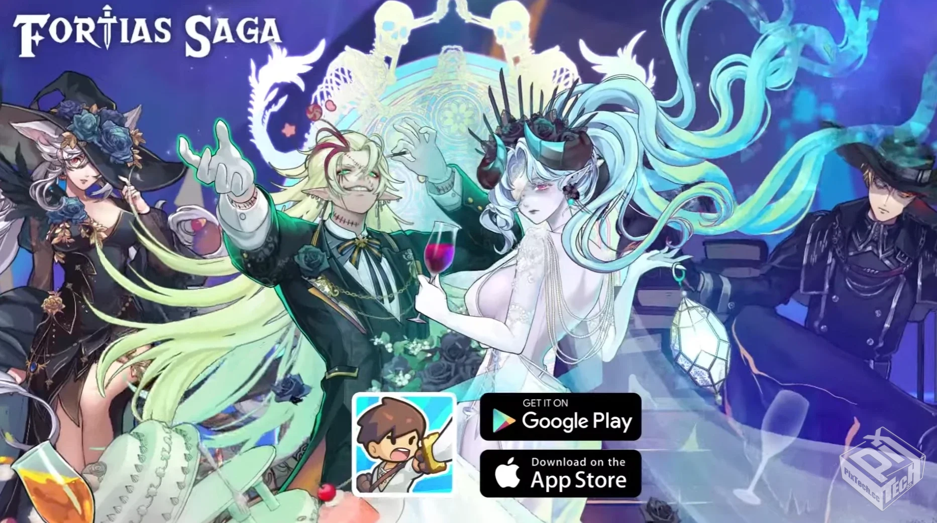 美少女战斗游戏【福蒂亚斯传奇 】官方中文...