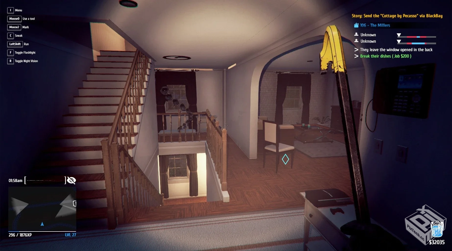 小偷模拟器 v1.0.5 无限金币技能点【324.8 ...