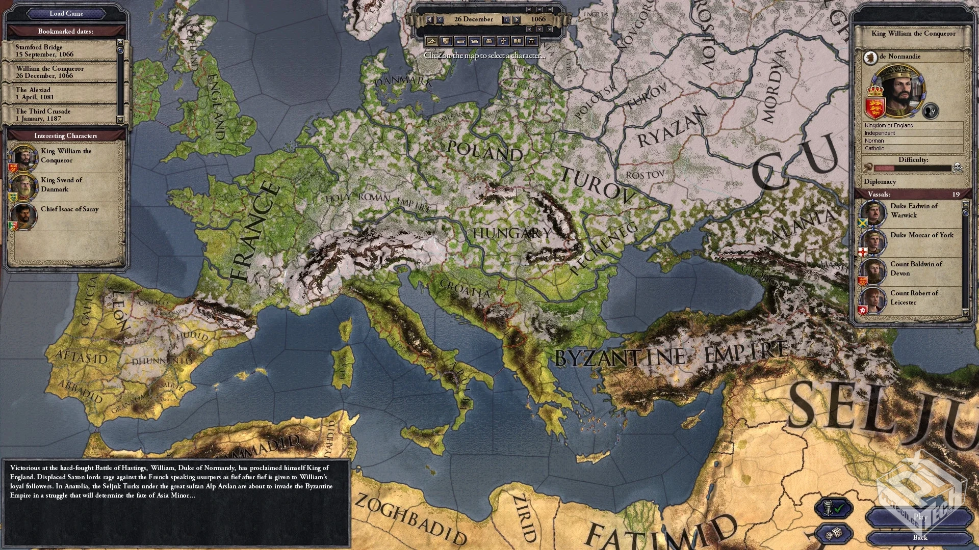 安卓手机游戏《十字军之王2：罗马遗产》[完...