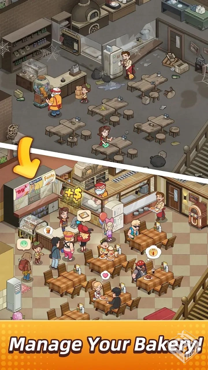 【经营】我的面包房物语_免广告_内置GM菜单...