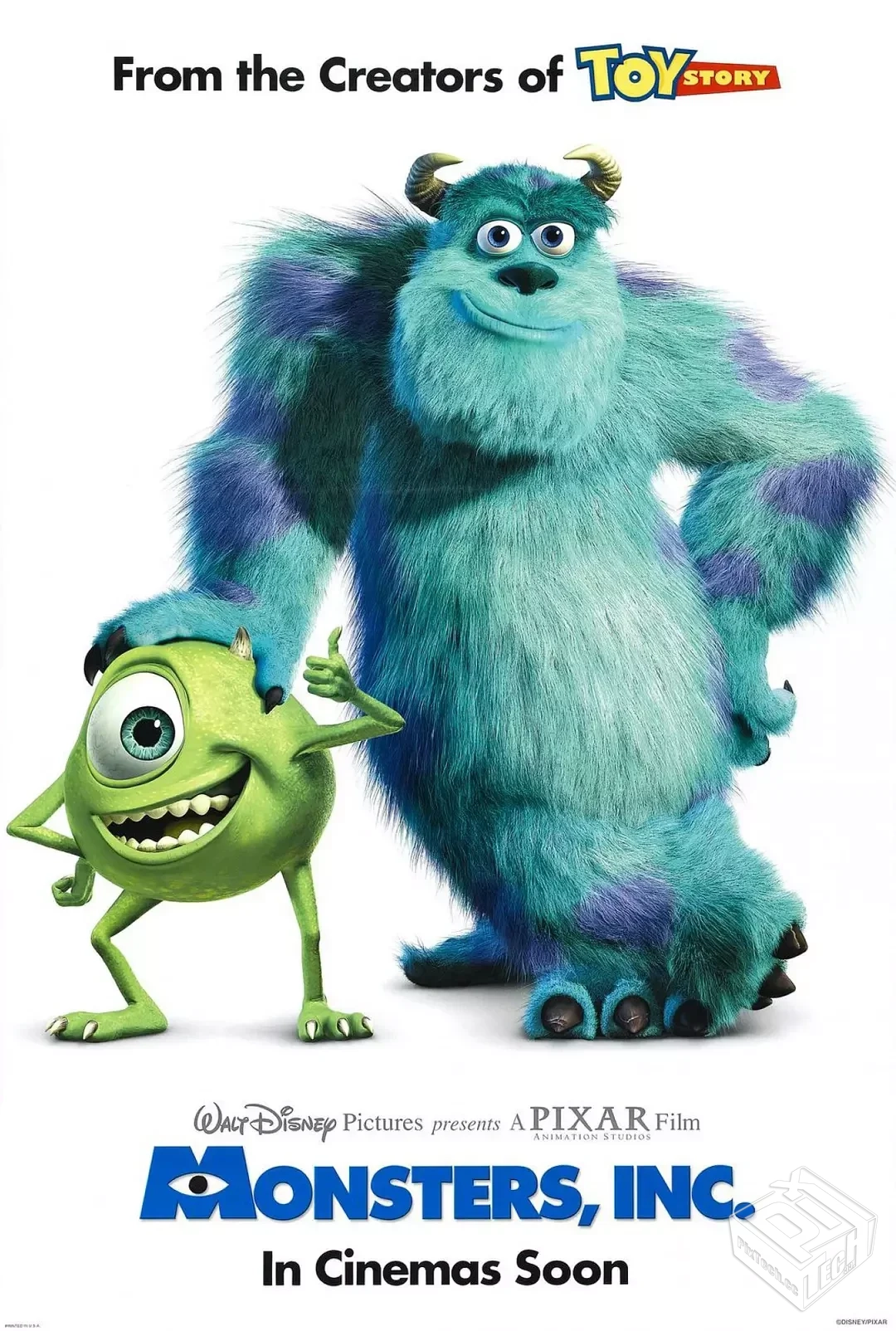 怪兽电力公司 Monsters, Inc. 【2001】...