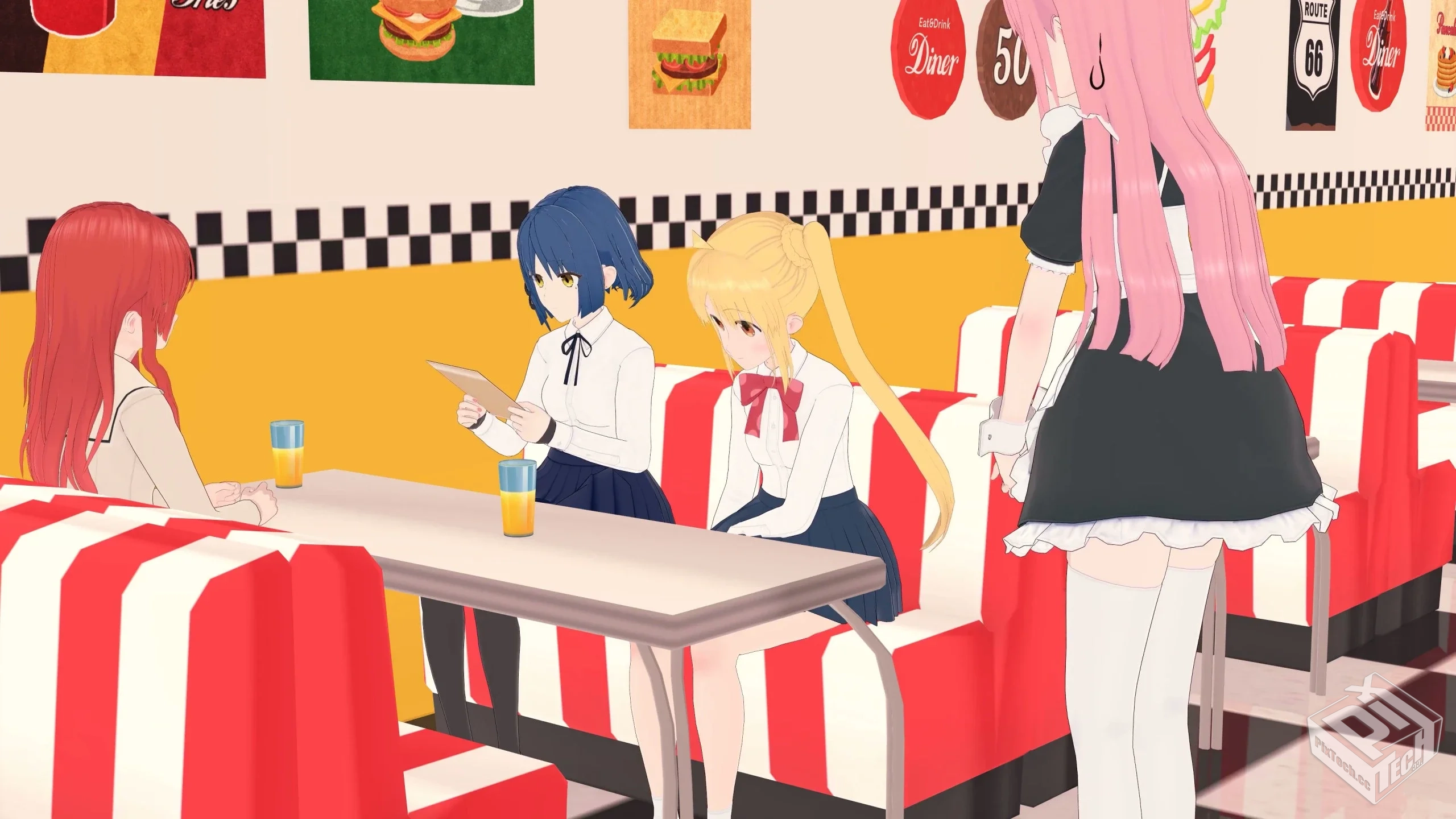 孤独摇滚 女仆咖啡厅 CUT 【恋活场景】...