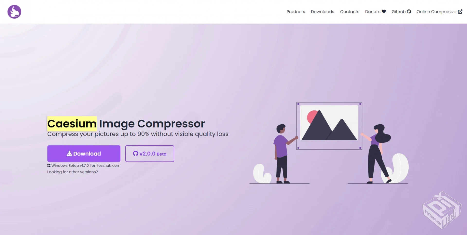 caesium 无损压缩图片