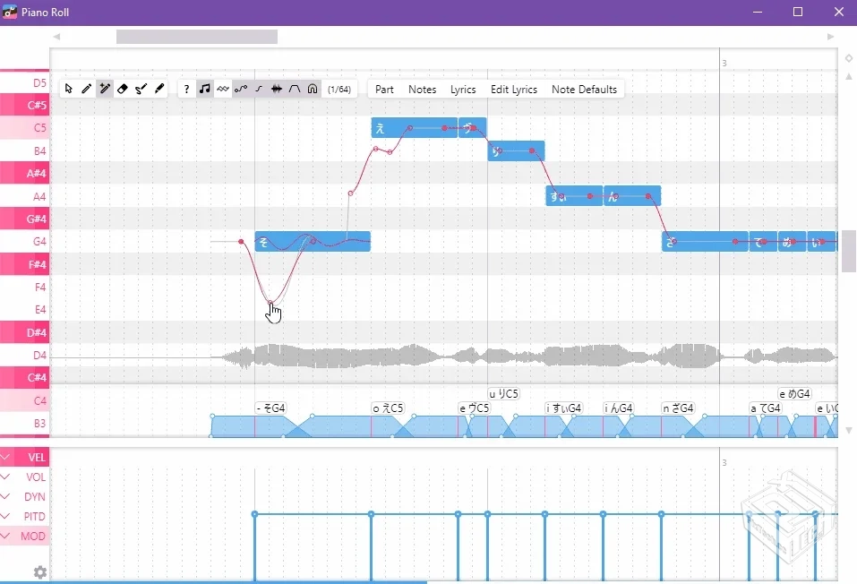 OpenUtau:跨平台开源歌声合成编辑器...