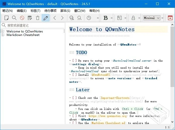 QOwnNotes【跨平台笔记应用程序】 v25.6.5 ...