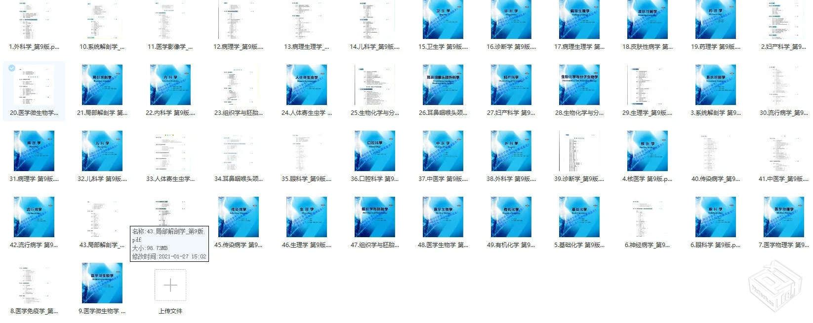 医学生蓝色生死恋 人卫75本