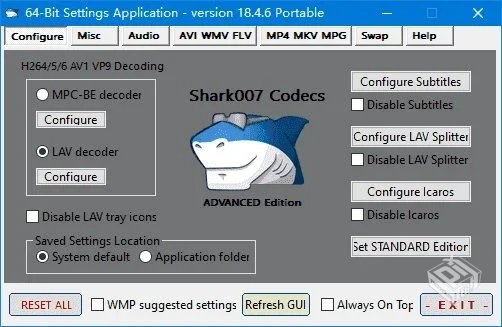 Shark007 Codecs【多媒体编解码器套件】 v2...