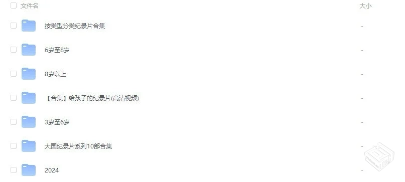 🎬最新精整纪录片大合集高画质【3.5TB+】...