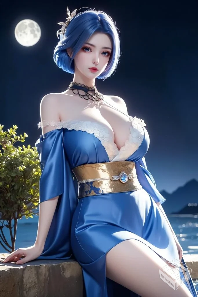 AI绘画 11__镜双城-如意夫人 53P 【552M】...